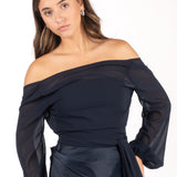 Halo Bolero Azul Noche