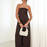 Top Hanae Concept Marrón