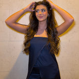 Top Hanae Concept Azul Noche