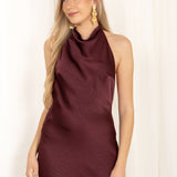 Vestido Icon Borgoña