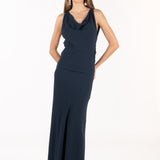 Vestido June Azul Noche