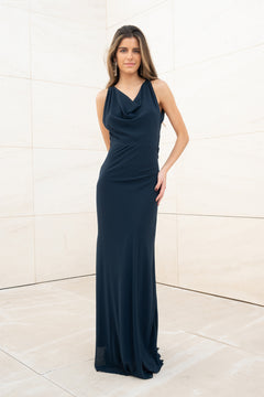 Vestido June Azul Noche