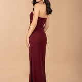 Vestido Lia Granate