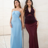 Vestido Loto Burdeos