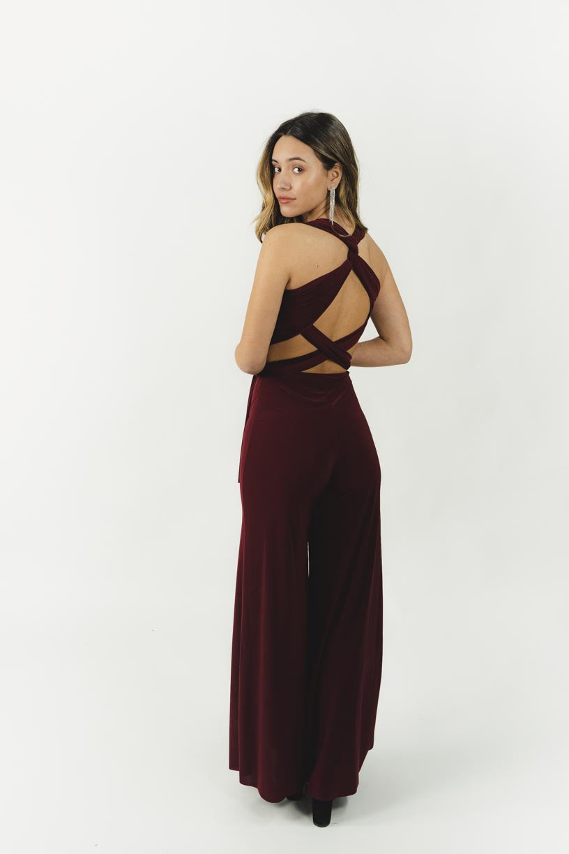 Maroon Max Jumpsuit 5