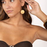 Pendientes Disc Oro