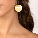 Pendientes Disc Oro