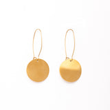 Pendientes Disc Oro