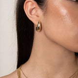 Pendientes Half Moon Oro