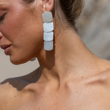 Pendientes Tetra Plata