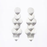 Pendientes Indra Plata