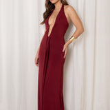 Vestido Bella Burdeos