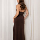 Vestido Bella Marrón