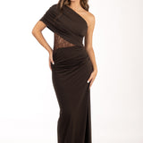 Vestido Dalia Marrón