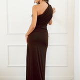 Vestido Dalia Marrón