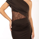 Vestido Dalia Marrón