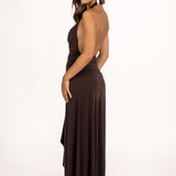 Vestido Kala Marrón