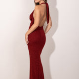 Vestido Meryl Burdeos