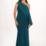 Vestido Momo Azul Petróleo