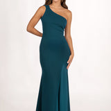 Vestido Momo Azul Petróleo