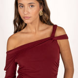 Vestido Ovara Granate
