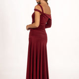 Vestido Ovara Granate