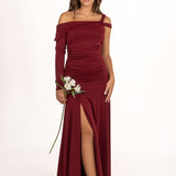 Vestido Ovara Granate