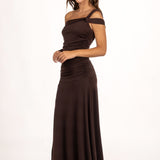 Vestido Ovara Marrón
