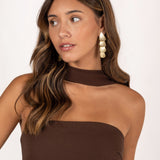 Vestido Ronda Marron