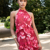 Vestido Valley Granate