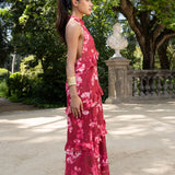 Vestido Valley Granate