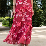 Vestido Valley Granate