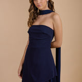 Vestido Vanity Azul Noche