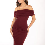 Vestido Brisa Granate