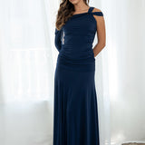 Vestido Ovara Azul Noche