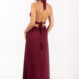 Vestido Valeria Granate