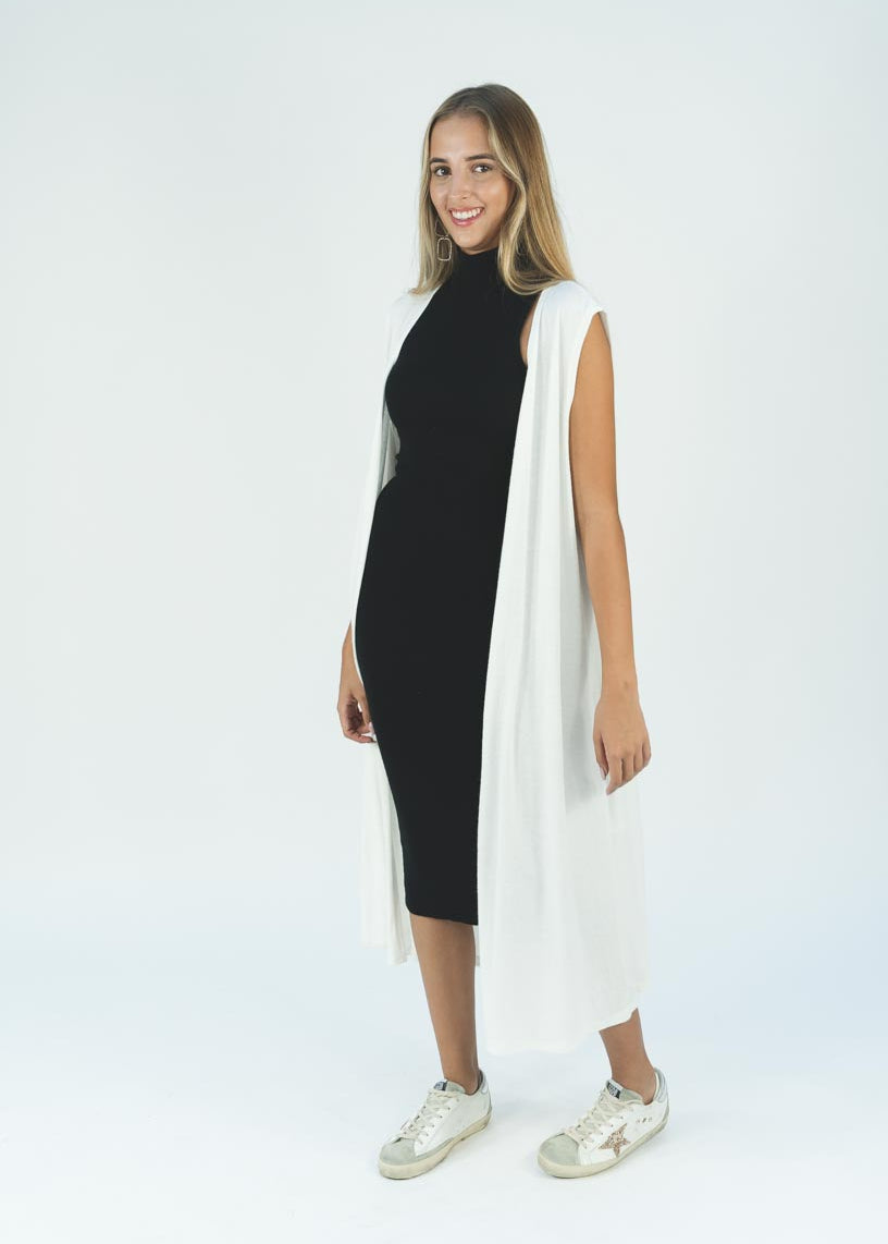 White Cozy Cardigan 3