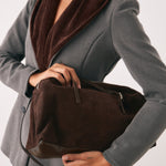 Bolso shopper marrón de closet BCN