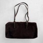 Bolso shopper marrón, otra vista