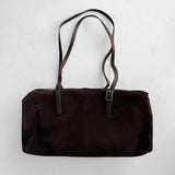 Bolso shopper marrón, otra vista