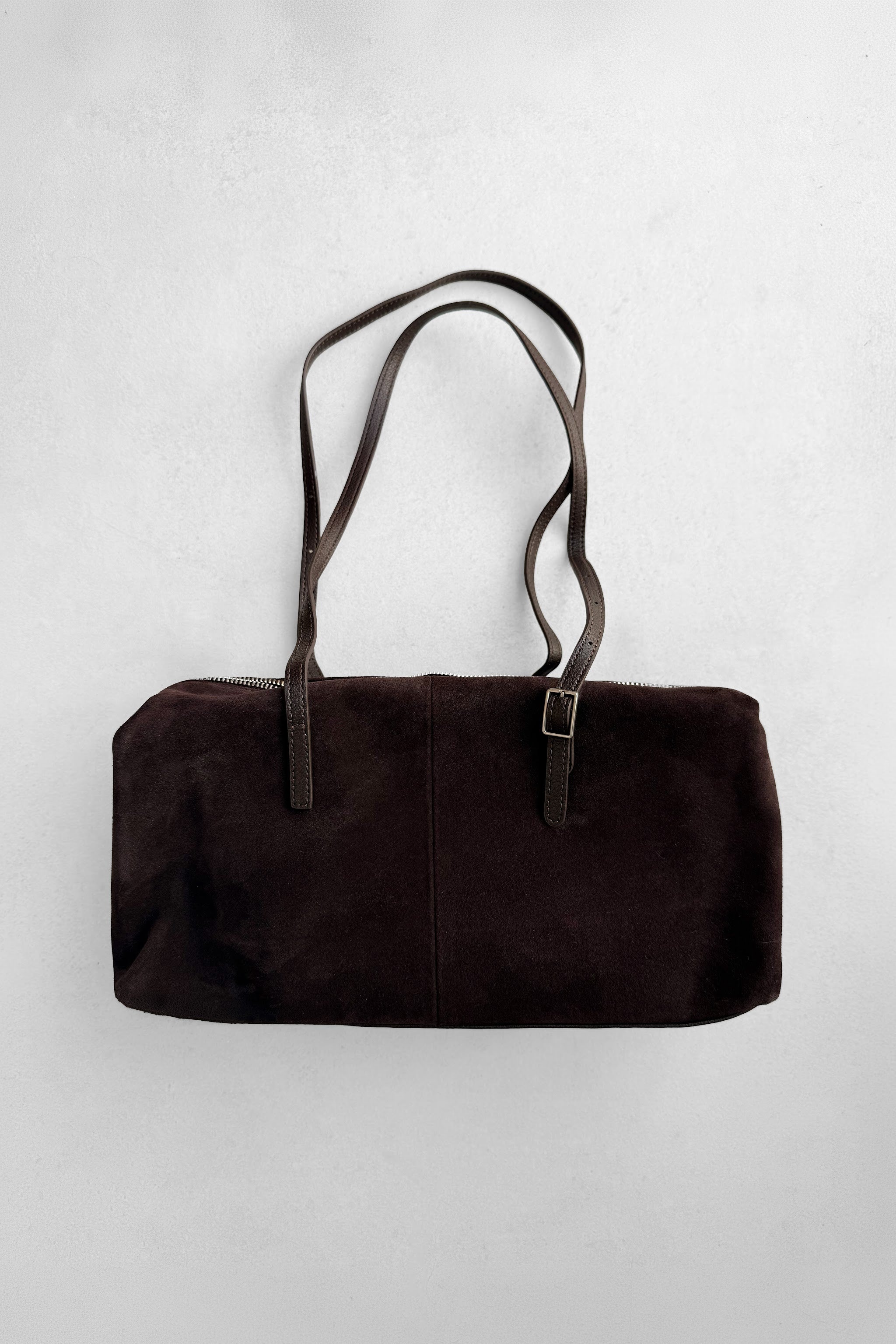 Bolso shopper marrón, otra vista