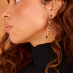 Pendientes Mirror negros de closet BCN