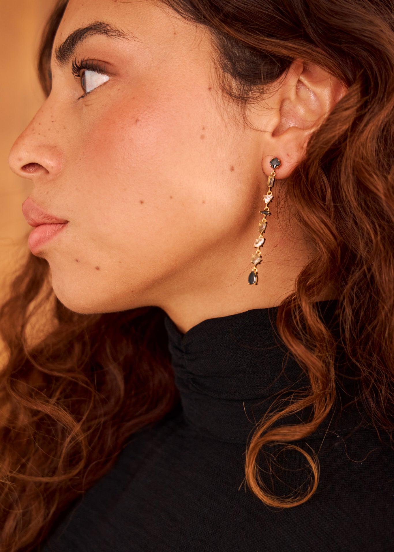 Pendientes Mirror negros de closet BCN