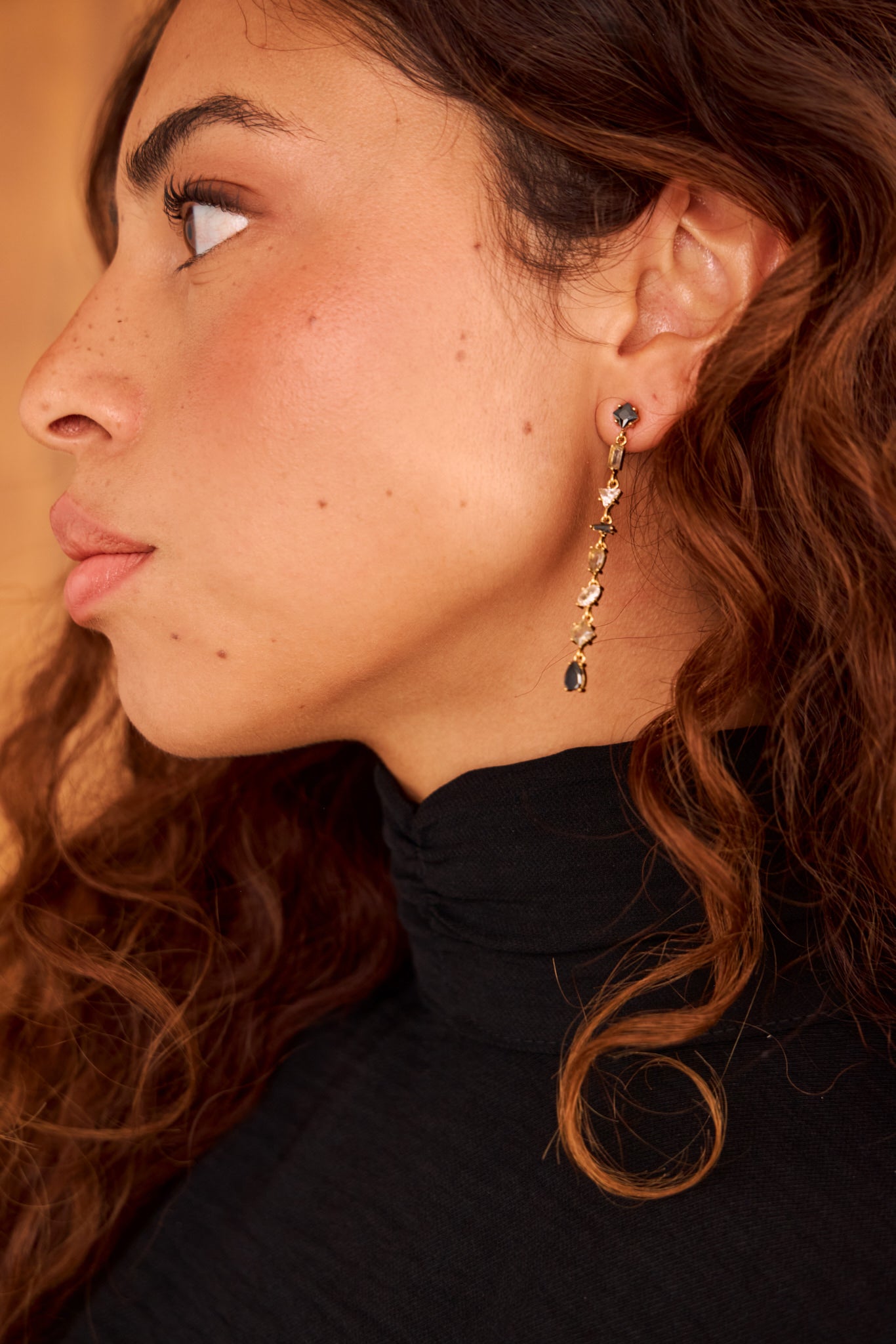 Pendientes Mirror negros de closet BCN